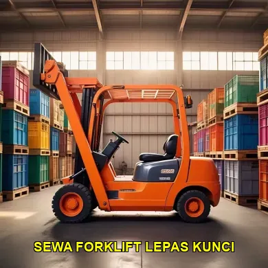 sewa forklift lepas kunci